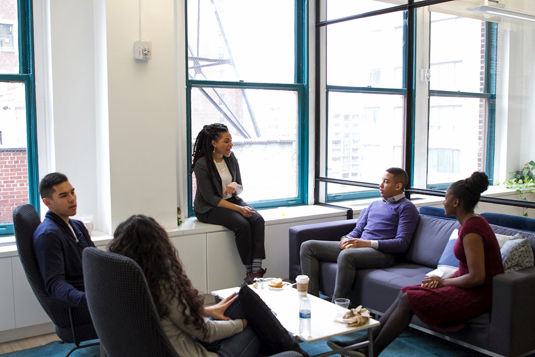 interview office meeting