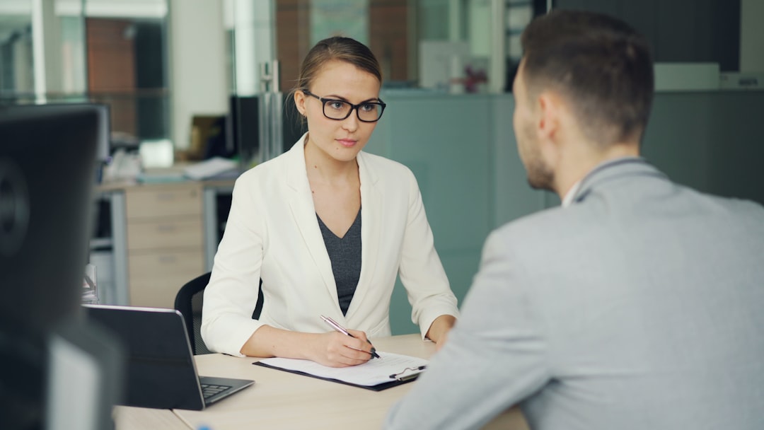 interview office meeting
