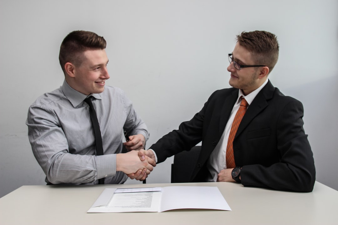 interview office meeting