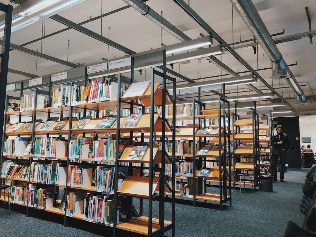 university library books