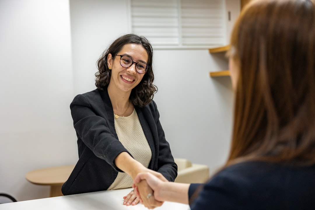 interview office meeting